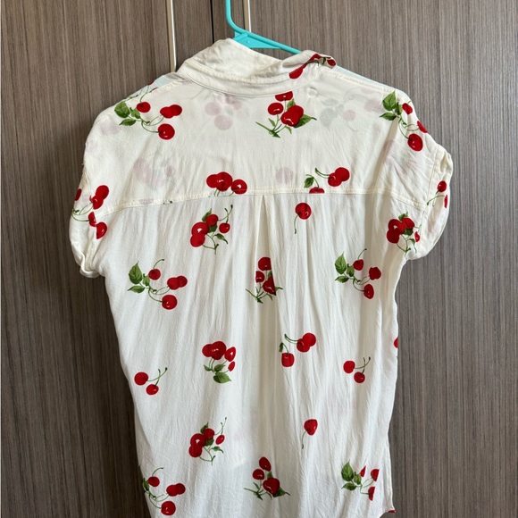 Rails Whitney Cherry Bloom button down shirt - Picture 3 of 6